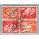 ALEMANIA 1933 CUADRO DE ESTAMPILLAS SE-TENANT ZUSAMMENDRUCKE USADO QUE ES MUCHO MAS ESCASO SK20 x 2 EN LAS DOS COMBINACIONES POSIBLES SIENDO EL 8 Pf EL PRIMERO MUY RARA 200 EUROS